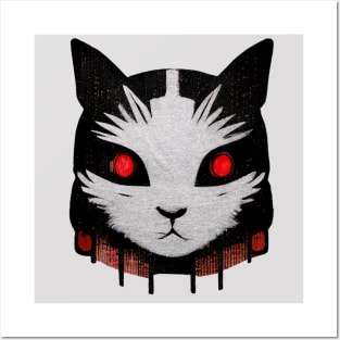 Alien Cat Posters and Art